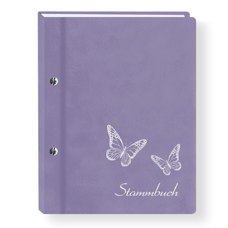 Stammbuch Butterfly flieder