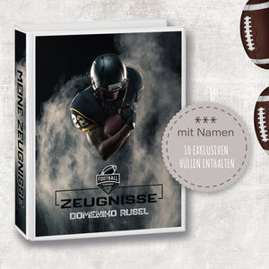 Zeugnismappe American Football