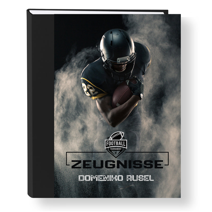 Zeugnismappe American Football