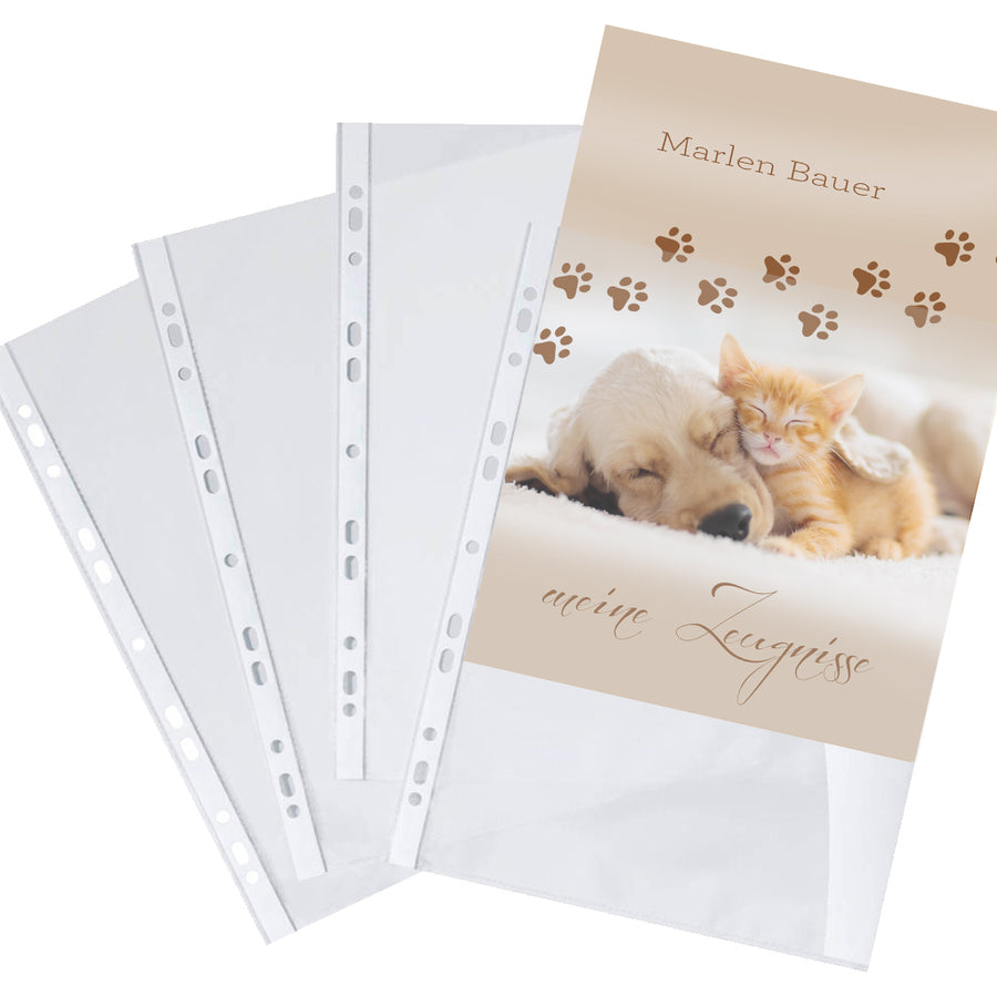 Zeugnismappe Animal Love (Express möglich)