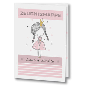 Zeugnis- & Unterschriftenmappe Little Princess