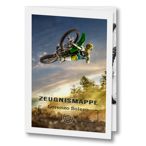 Zeugnis- & Unterschriftenmappe Motocross