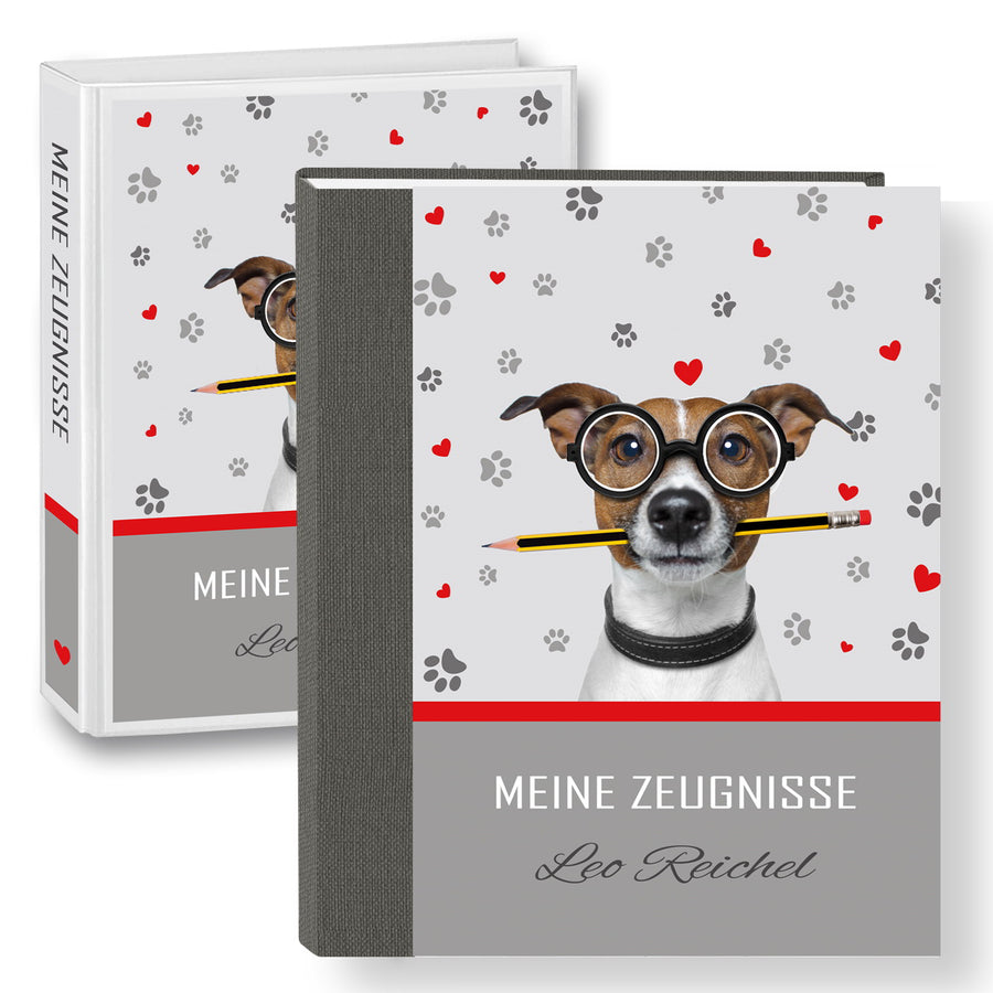 Zeugnismappe Smart Dog