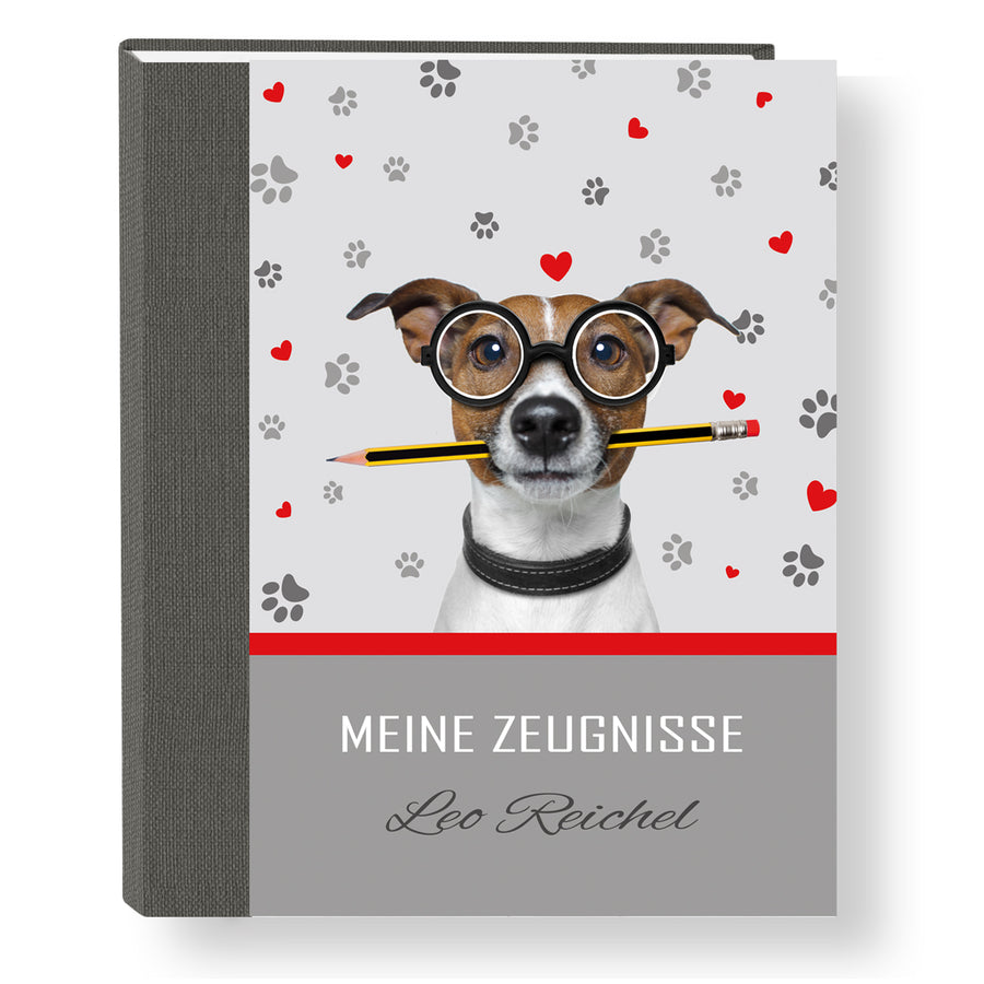 Zeugnismappe Smart Dog