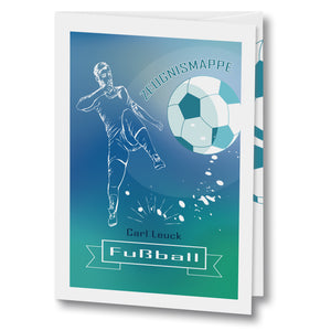 Zeugnis- & Unterschriftenmappe Soccer Game