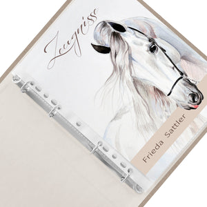 Zeugnismappe White Horse